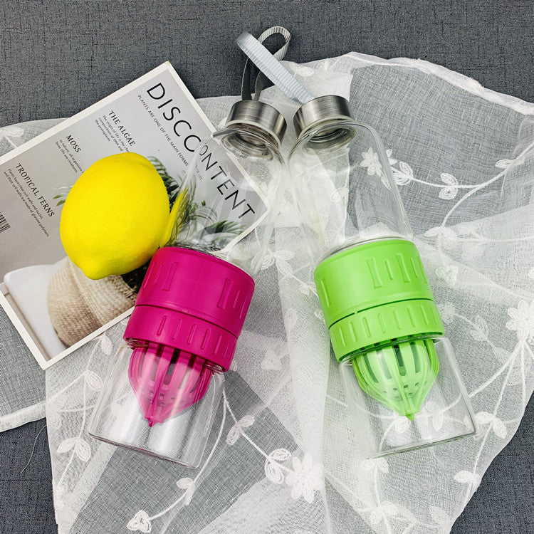 The Lux "Lemon Quench" water bottle infuser