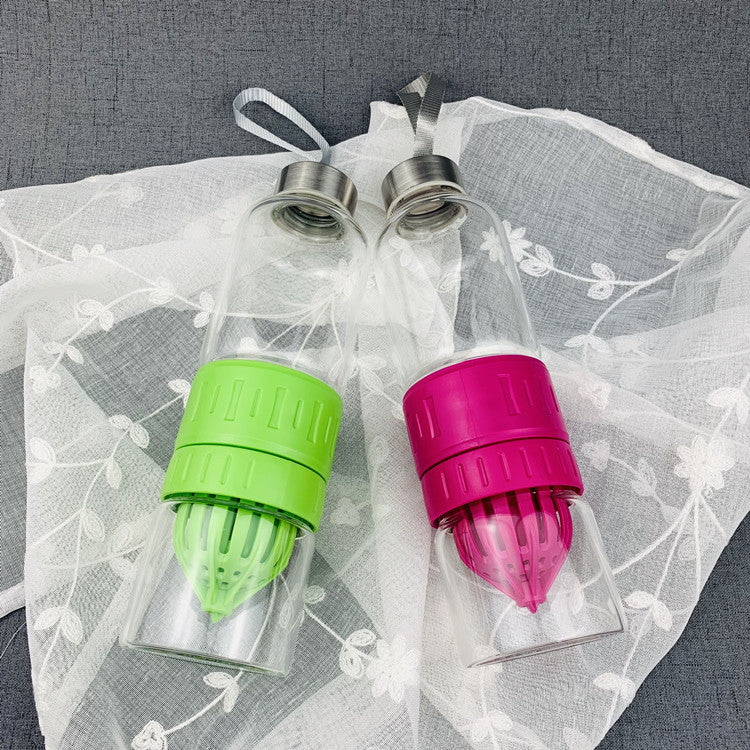The Lux "Lemon Quench" water bottle infuser