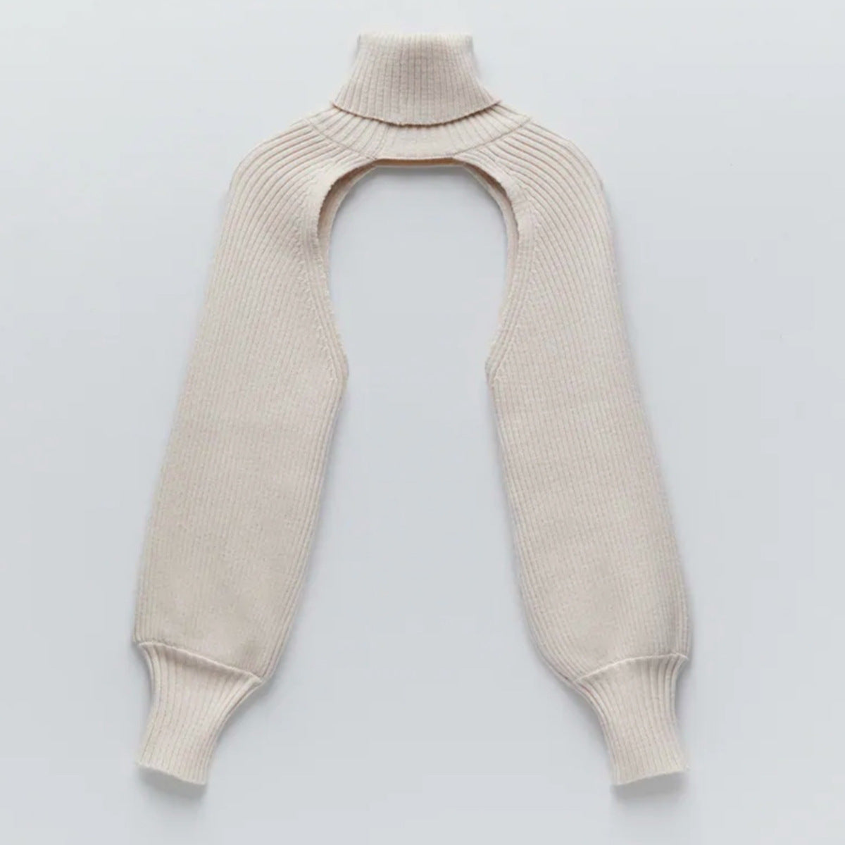 The Lux "Super Cutout" wool cover-up
