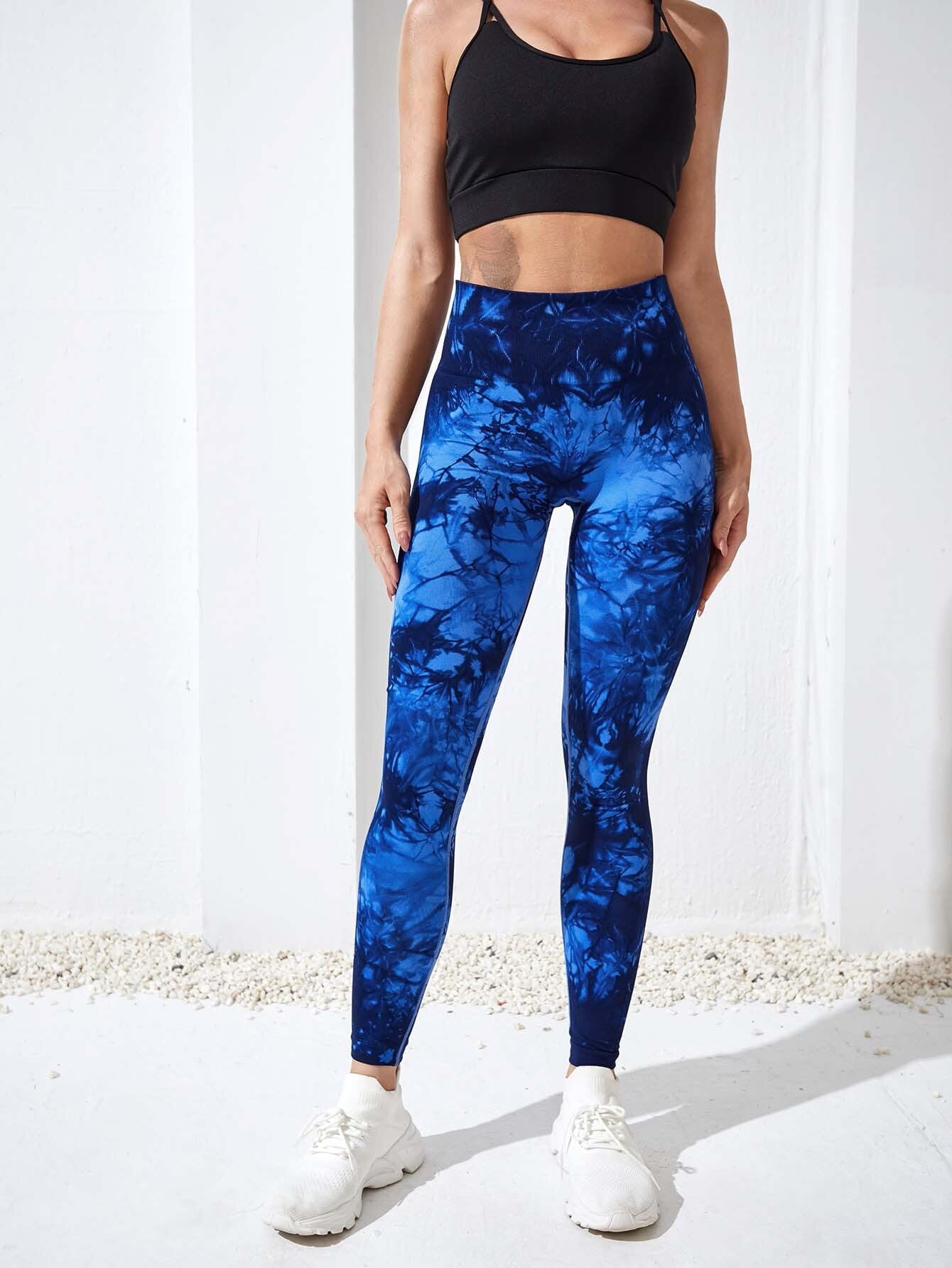 The Lux "Byron Babe" Tie Dye Leggings