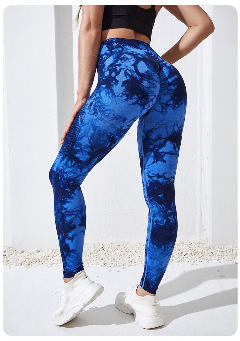 The Lux "Byron Babe" Tie Dye Leggings