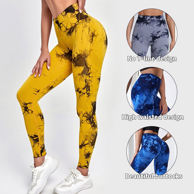 The Lux "Byron Babe" Tie Dye Leggings