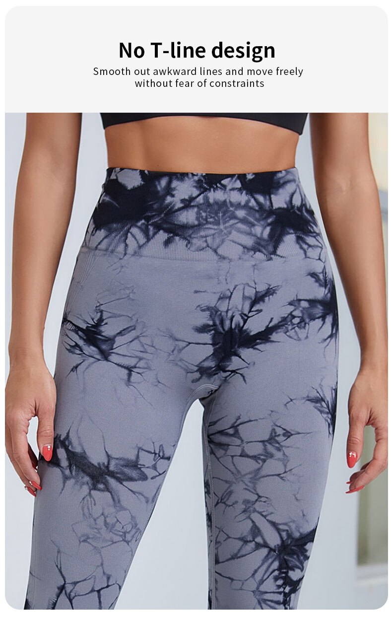 The Lux "Byron Babe" Tie Dye Leggings