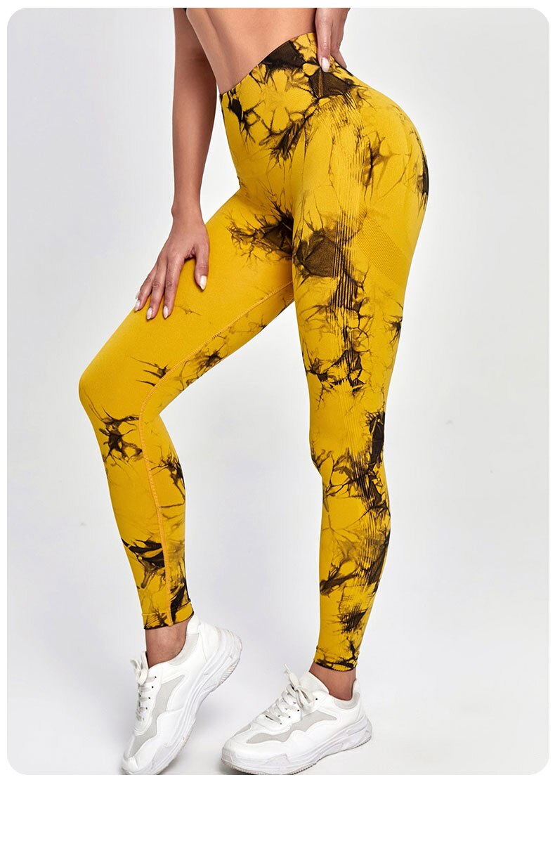 The Lux "Byron Babe" Tie Dye Leggings