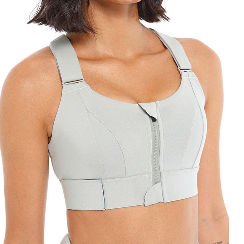 The Lux "Under Control" Zip Front Adjustable Crop Vest