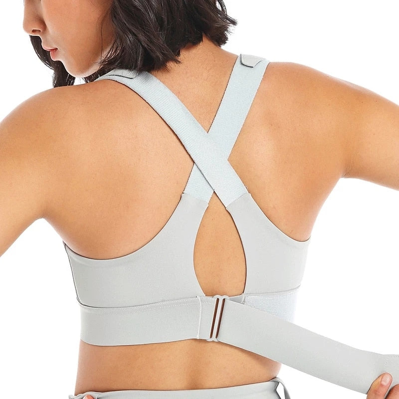 The Lux "Under Control" Zip Front Adjustable Crop Vest