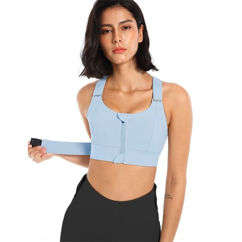 The Lux "Under Control" Zip Front Adjustable Crop Vest