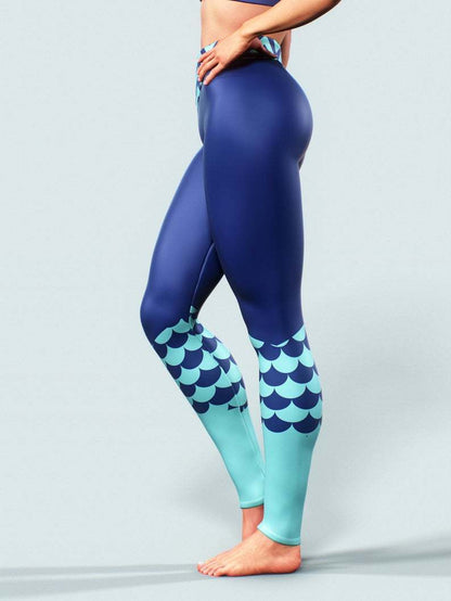 The  Lux "Winter be Gone" Digital leggings